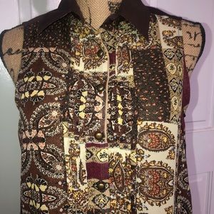 Sheer, flowy shirt. Size S/M (8/10)